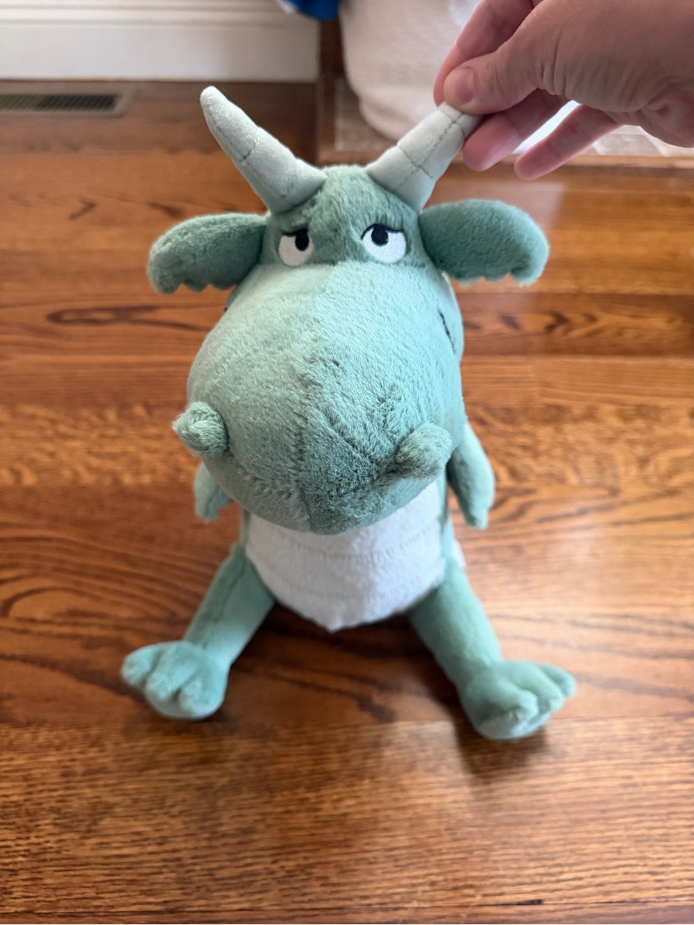 New With Tags Jellycat Adon Dragon Plush RETIRED